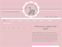 Tablet Screenshot of ladiescn.com